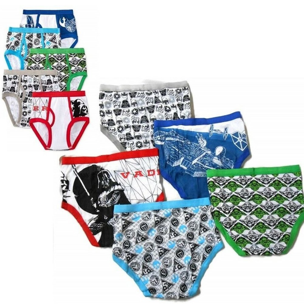 Star Wars Boys Pack of 5-pk Briefs size 6 NEW